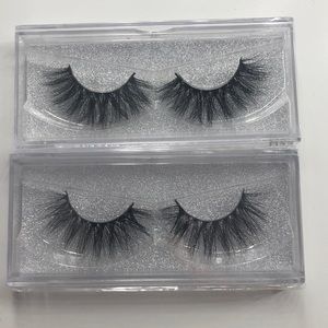 Faux mink lashes two pack